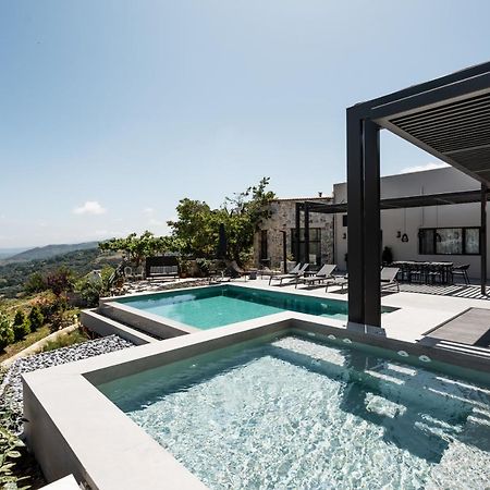 Eumelia Iconic Villa, With Heated Pool & Whirlpool, By Thinkvilla Asi Gonia Exterior foto
