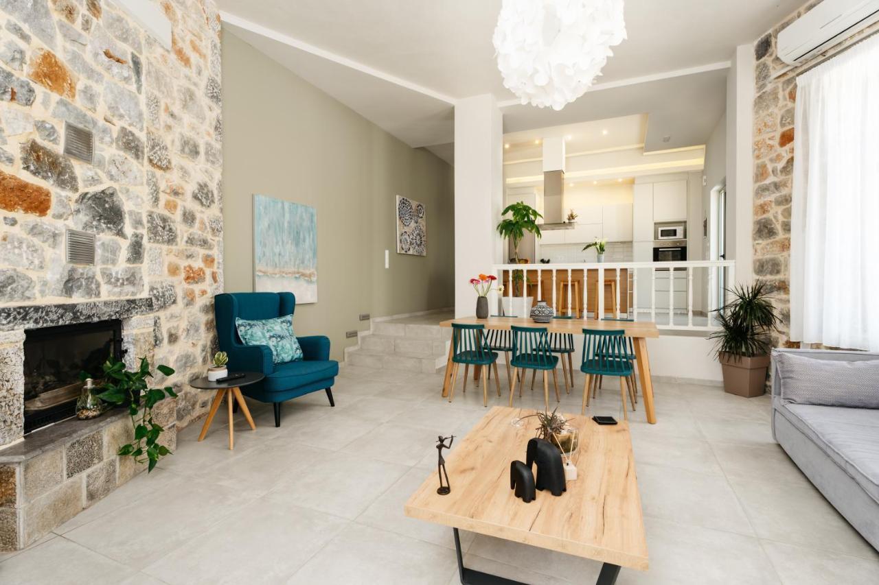 Eumelia Iconic Villa, With Heated Pool & Whirlpool, By Thinkvilla Asi Gonia Exterior foto