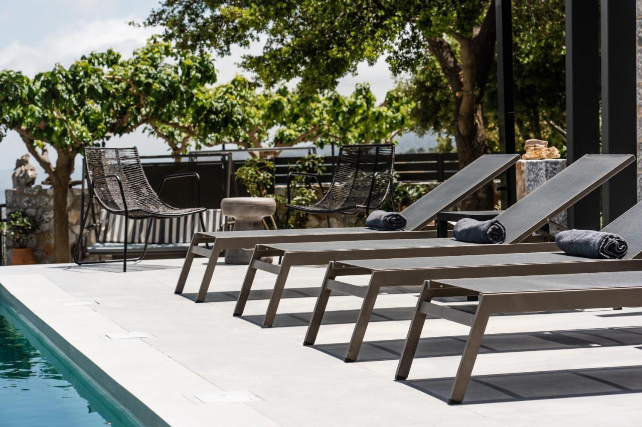 Eumelia Iconic Villa, With Heated Pool & Whirlpool, By Thinkvilla Asi Gonia Exterior foto