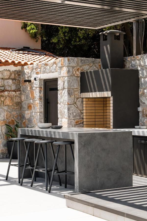 Eumelia Iconic Villa, With Heated Pool & Whirlpool, By Thinkvilla Asi Gonia Exterior foto